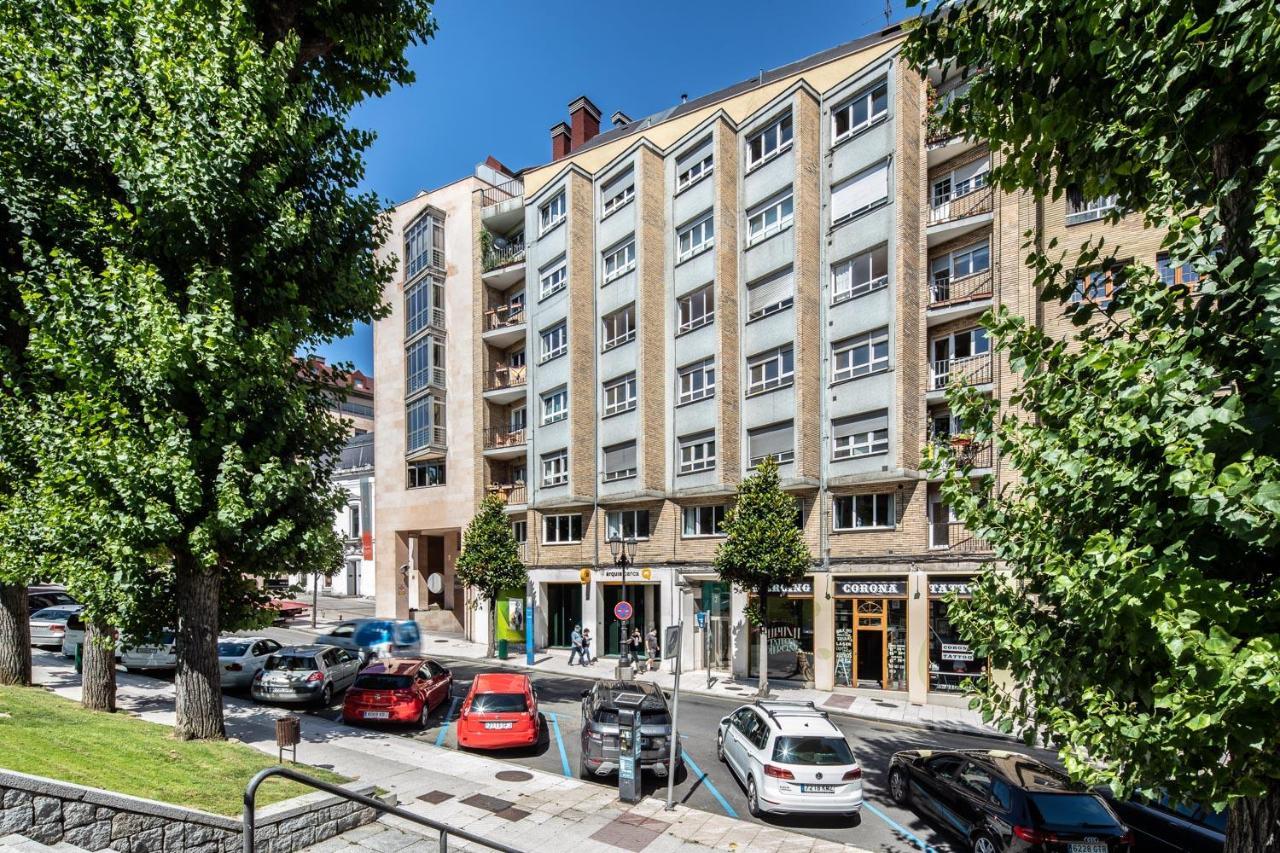 4 Estaciones - Tu Hogar En El Corazon De Oviedo Apartment Luaran gambar